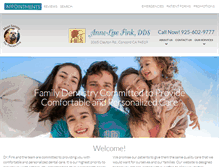 Tablet Screenshot of concorddentist.com
